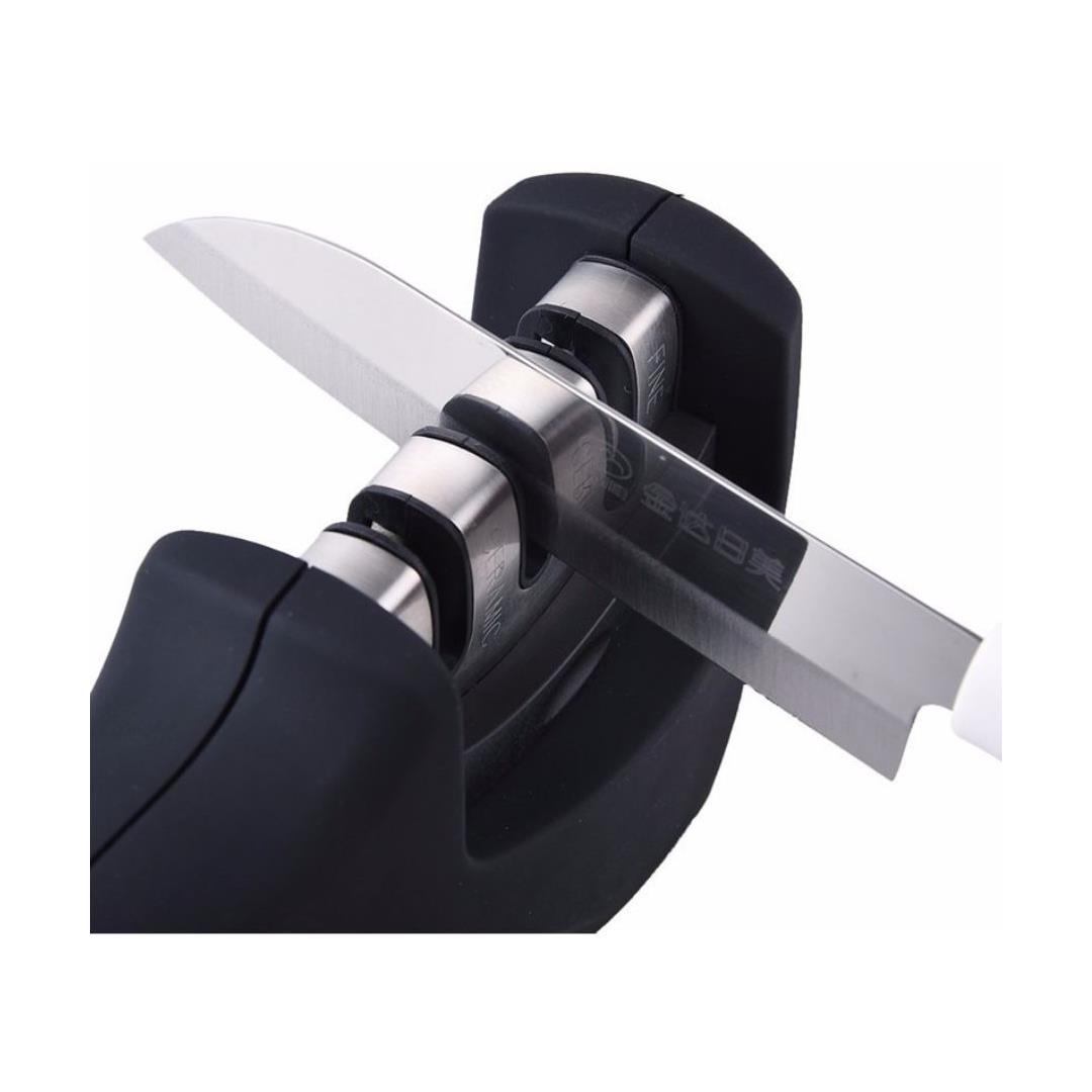 Afilador de Cuchillos Manual Acero