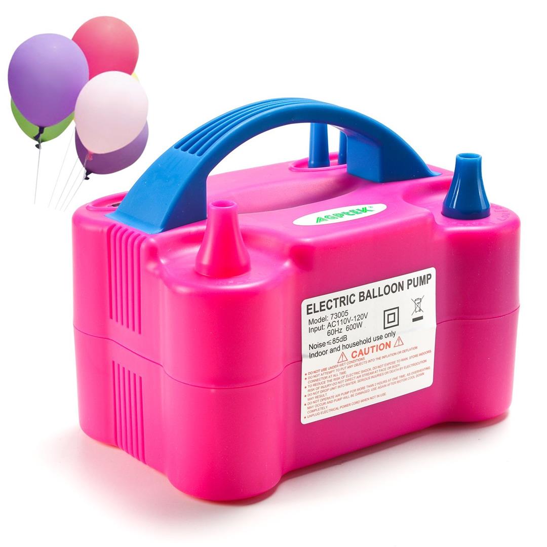 Inflador Globos Eléctrico Doble