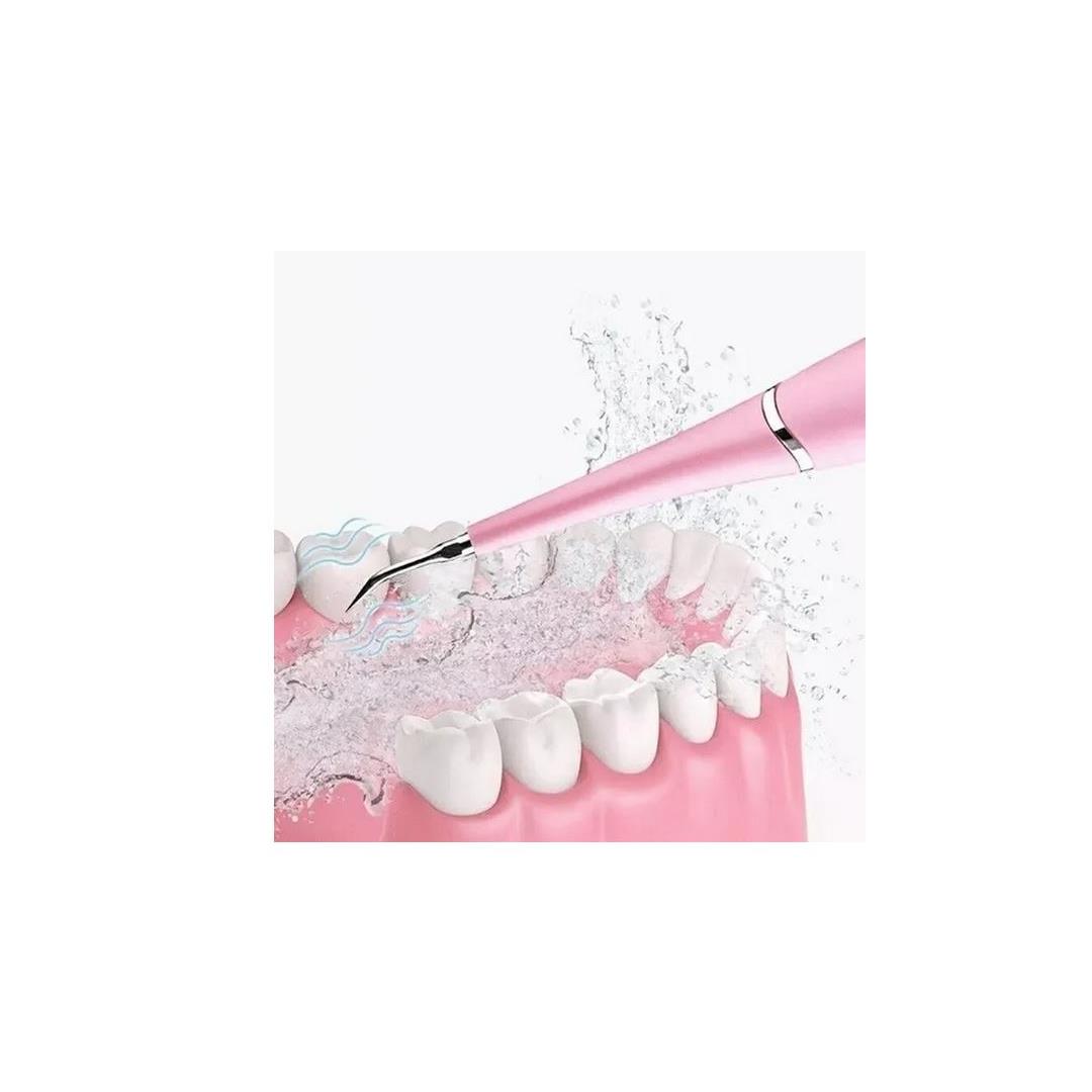 Limpiador Dientes Sarro Recargable Verde