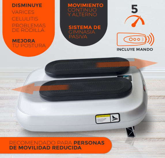 Masajeador Oscilante De Pies Eléctrico C. Remoto