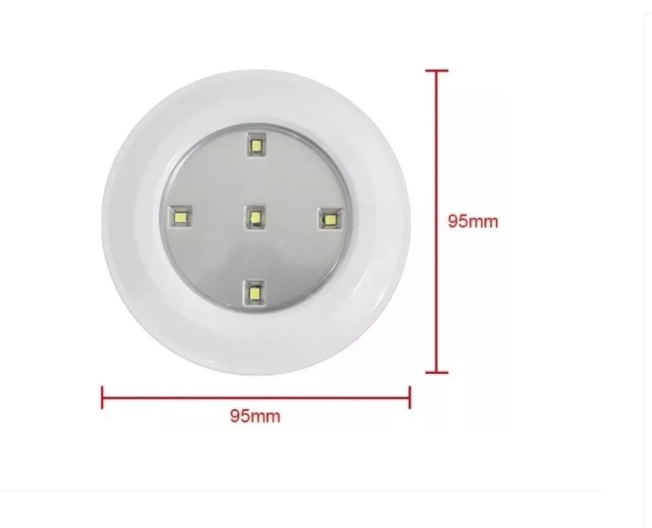 Set Ampolletas Luz Led Inalámbricas Control Remoto