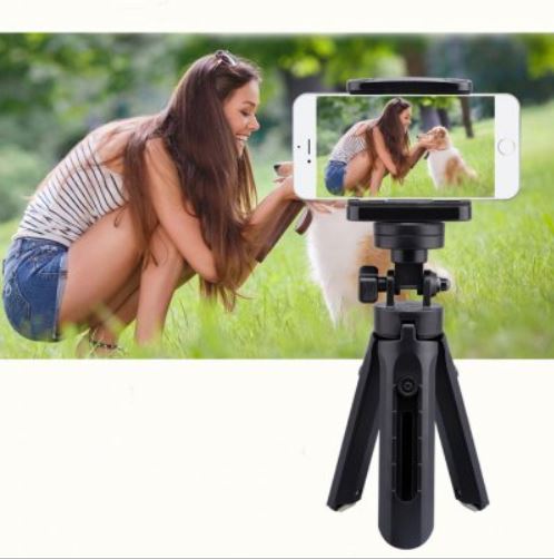 Mini Trípode Retráctil 360° Cámara Y Celular
