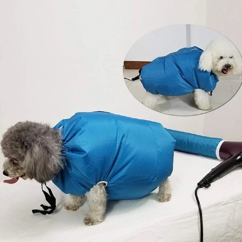Saco Secador Portátil Secador Para Pelo Mascotas Dog Lovers