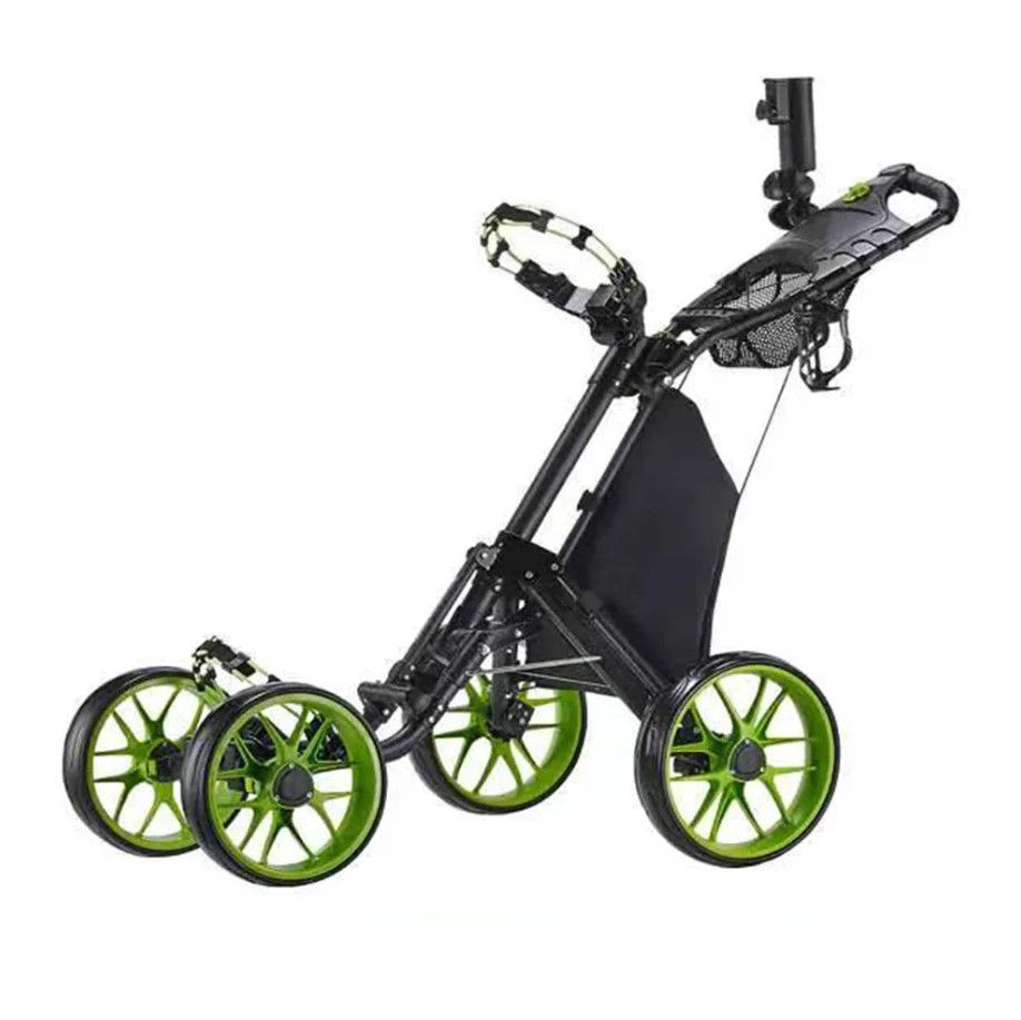Carrito De Golf 4 Ruedas Plegable Ligero Con Freno